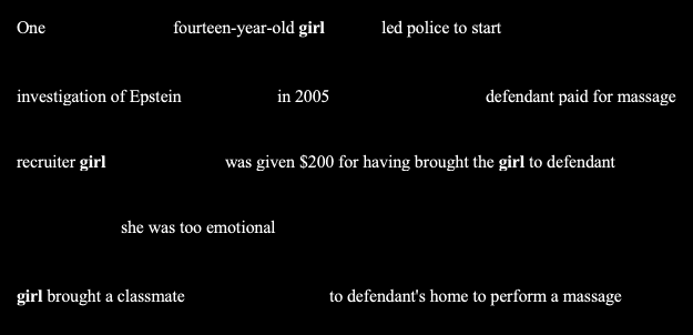 Girl (an erasure*)